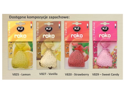ROKO SWEET CANDY K2 vôňa 20g vrecúško s guličkami