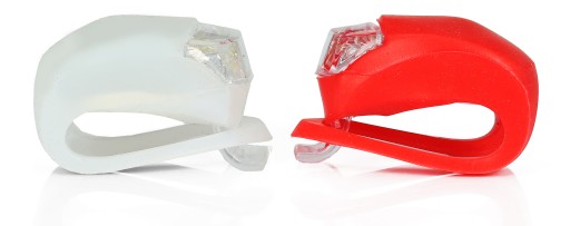 SADA LED CYKLISTICKEJ LAMPY PREDNÉ ZADNÉ 2ks LED