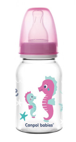 Canpol Baby úzka fľaša 120ml LOVE&SEA