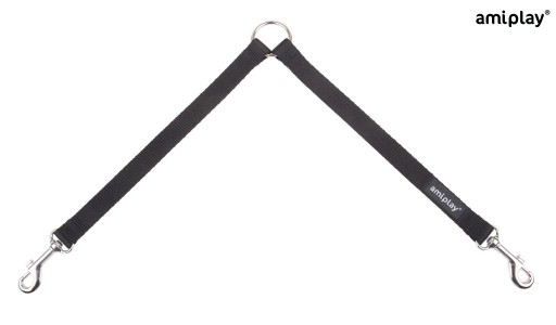 amiplay Dvojdielny lanyard Basic S Black