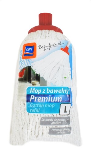 PREMIUM BAVLNENÝ MOP RAVI L - STRUNOVÝ