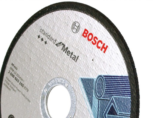 KORUNDOVÝ KOTOUČ BOSCH na rezanie ocele 125/1,6mm