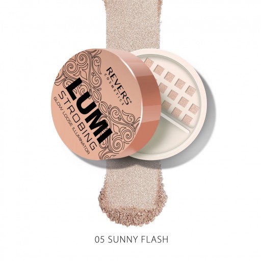 REVERS-LUMI LOOSE HIGHLIGHTER STROBING GLOW LOOSE č.-01-zlatá žiara 1 ks