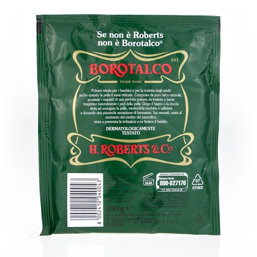 Taliansky kozmetický mastenec Borotalco TALCO BUSTA 100 GR vrecúško