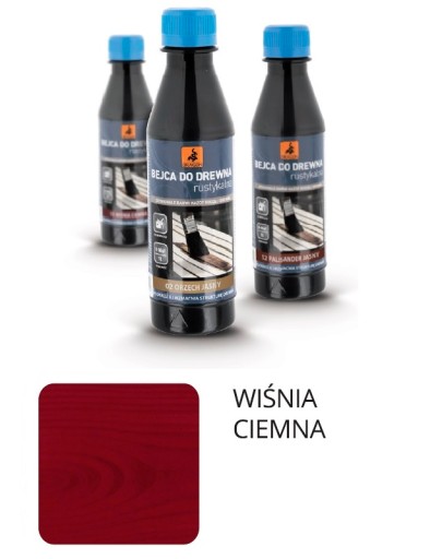 Rustikálna lazúra na drevo Drak 0,2 l DUB RUSTIK