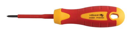 Izolovaný krížový skrutkovač Ph0 60MM HOGERT HT1S920