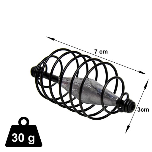 BAIT SPRING s hmotnosťou 7 cm s hmotnosťou 30 g