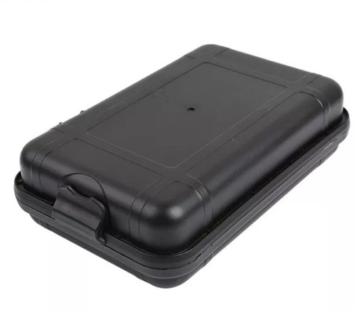 Hermetické puzdro, vodotesný edc box na prežitie