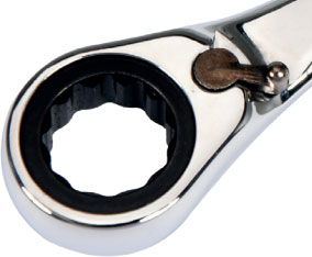 YATO KRÚŽKOVÝ KĽÚČ 8mm S Ráčňou, ZOHNUTÝ CrV