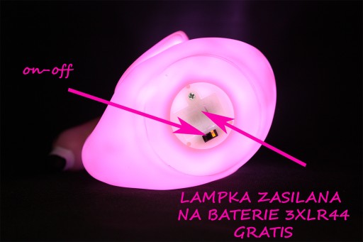 NOČNÁ LAMPA LED LAMPA 17CM E0753 EMAJ