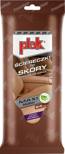 ATAS MAXI PREMIUM PLAK KOŽENÉ Utierky 24 ks