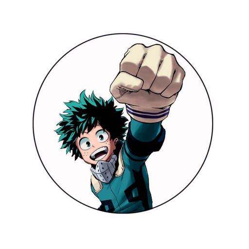 Špendlík Boku no Hero Academia Midoriya 58 mm