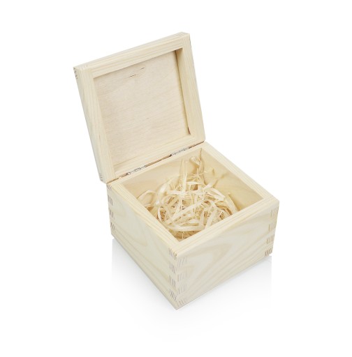 Drevená krabička na čaj 1 DECOUPAGE ECO