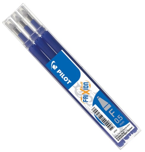 Príspevok. Frixionová guľa, tmavo modrá. 3 kusy.