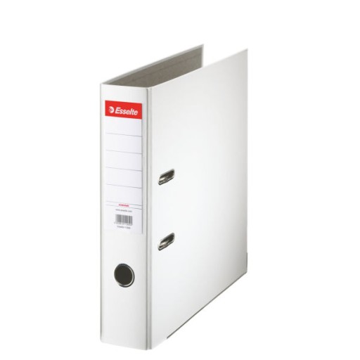 Esselte zakladač A4 75mm až 500k biely x 2 ks