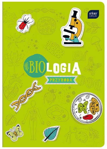 Školský zošit A5 60K mriežka BIOLOGY PRÍRODA Interprint