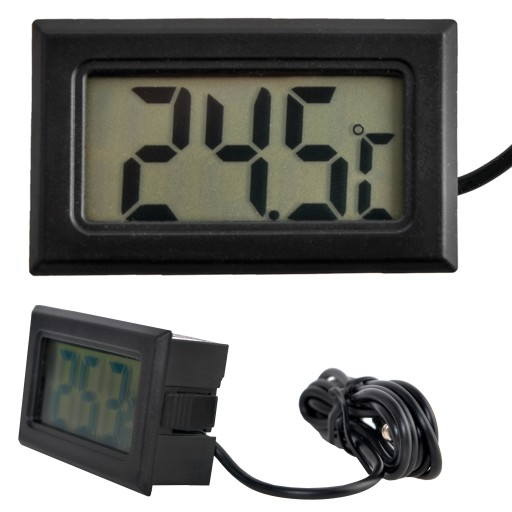 ELEKTRONICKÝ TEPLOMER SO SONDOU PRE AKVÁRIOVÉ PECE LCD SNÍMAČ