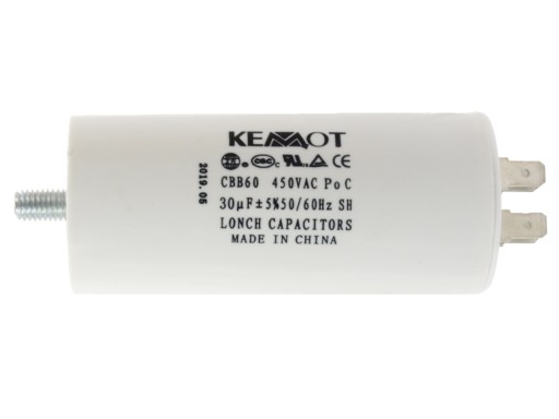 30uF 450V kondenzátor pre jednofázové motory