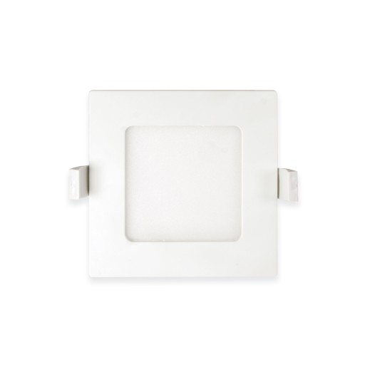Štvorcový panel LED vstavaný 9W=50W 638lm stropné svietidlo Plafond