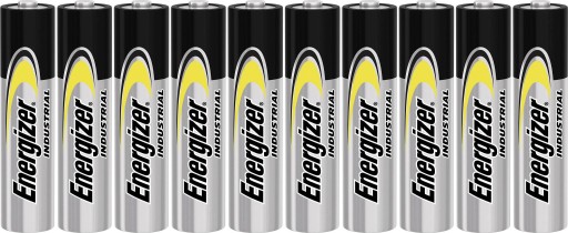 10x ENERGIZER INDUSTRIAL LR03 R3 AAA BATÉRIA VÝKONNÁ