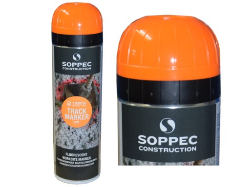 FARBA NA ZNAČENIE TRHU ORANŽOVÁ 500ML SOPPEC