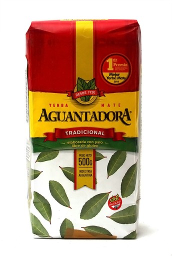 Yerba Mate Aguantadora Elaborada con Palo Tradicional 500g 0,5kg