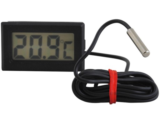 ELEKTRONICKÝ TEPLOMER SO SONDOU PRE AKVÁRIOVÉ PECE LCD SNÍMAČ