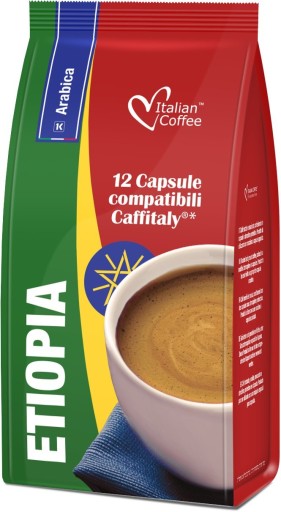 Kapsule kompatibilné s Cafissimo ETHIOPIA x12