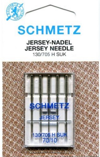 SCHMETZ STROJOVÉ IHLY na POLOPLOCHÉ PLETENIE - 70