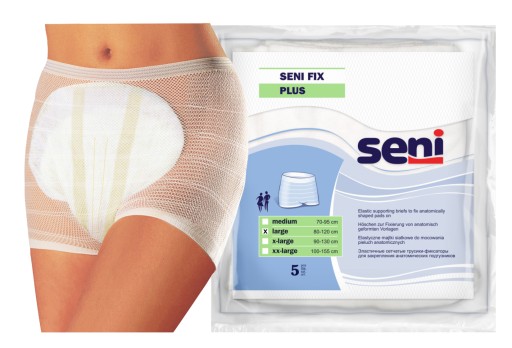 Seni Fix Plus sieťované nohavičky na opakované použitie 5 ks