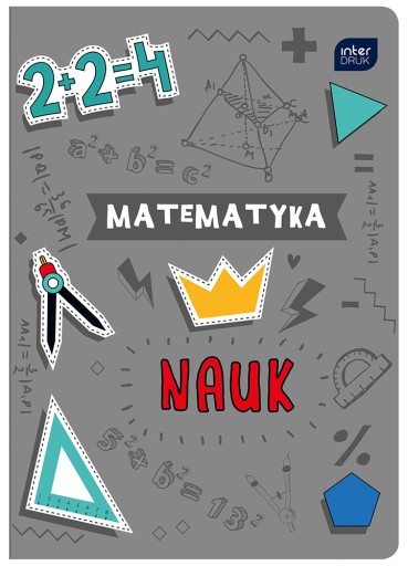 Interprint zošit A5 mriežka, 60 listov MATEMATIKA