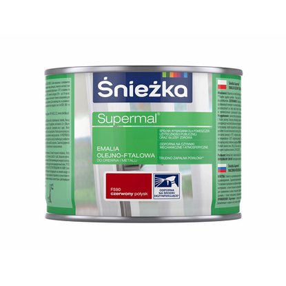 SUPERMAL OLEJ-FTAAL ENAMEL ČERVENÝ F590 0,2L