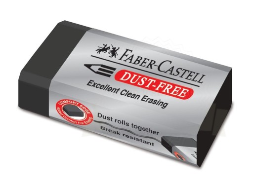 Čierna bezprašná guma Faber Castell