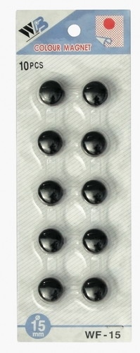 Argo guľaté magnety 10 ks, 1,5 cm