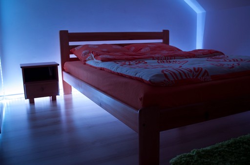 LED pás 5050 14,4W IP20 studená ROLL