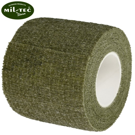 Mil-Tec maskovacia páska 50 mm 4,5 m olivovo zelená
