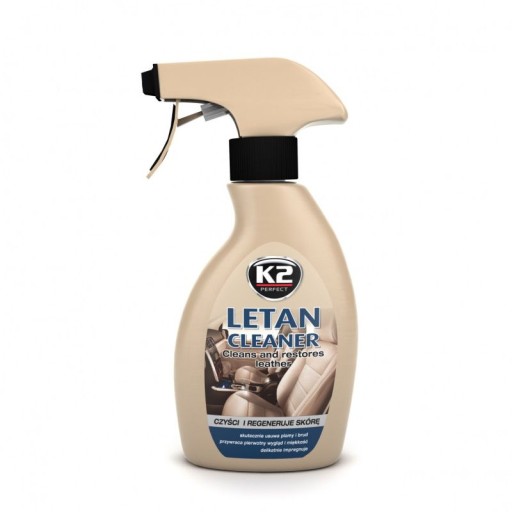 K2 LETAN CLEANER ČISTÍ A CHRÁNI POKOŽKU 200ml