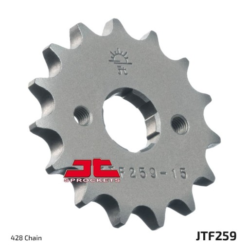 JT predné ozubené koleso 259 14 HONDA XL125S, DAELIM 12