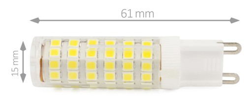 G9 75 LED žiarovka 6W=60W 780lm 220-230V NEUTR.