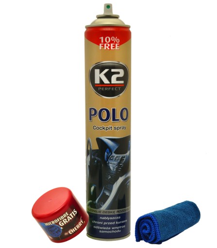 K2 Polo Cockpit CHERRY 750ML PLAK do kokpitu