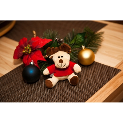 Plyšový sob Santa Claus, vianočný darček pre deti na Mikuláša
