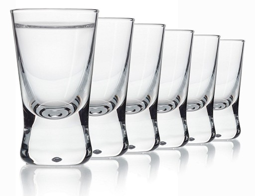 Poháre na vodku X 25 ml BASIC 6 kusov KROSNO