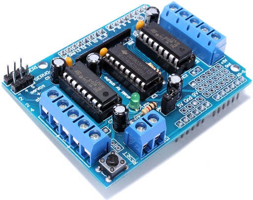 Motor Shield L293D Arduino DC FV ovládač motora