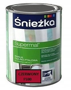 SUPERMAL OLEJ-FTAAL ENAMEL ČERVENÝ F590 0,2L