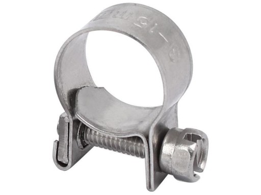 15-17 mm Svorka z nehrdzavejúcej ocele Mini GBS - W4