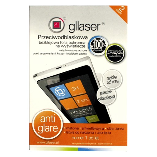 GLLASER Anti-Glare AG Anti-Glare ochranná fólia 7