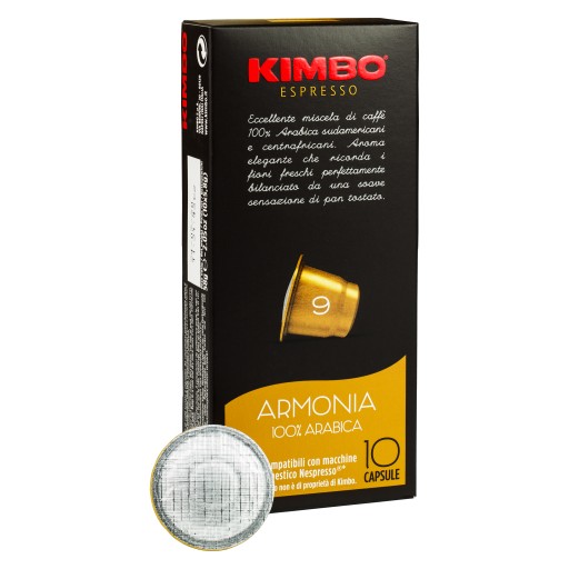 Kapsule pre Nespresso Kimbo Armonia 10 ks