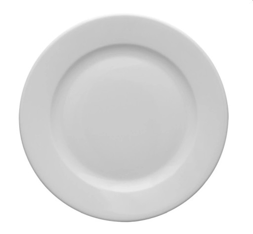 Hlboký tanier 22,5 cm, biely porcelán Kaszub Hel LUBIANA