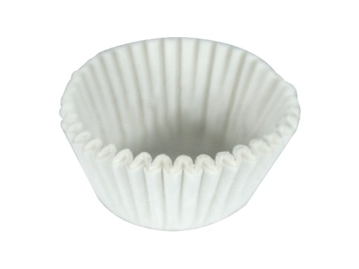 Biele tortové formy 35x20 mm, 200 kusov