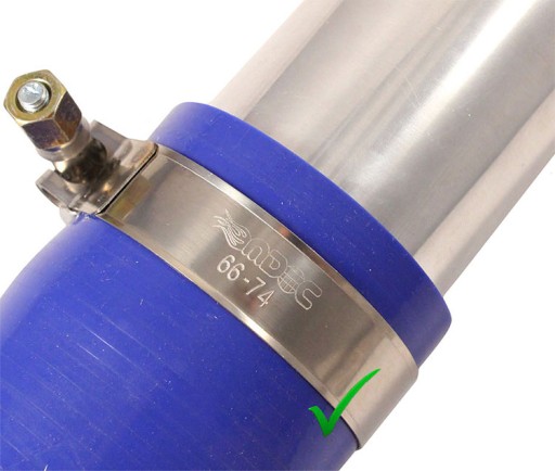 MDC T-Clamp spona medzichladiča 95-103 mm spona z nehrdzavejúcej ocele